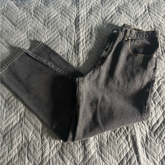Ralph Lauren Jeans. Womens Size 14x29 Distressed Black. - Picture 9 of 10
